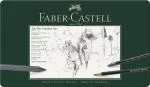 SET PITT MONOCHROME GRAFIT 26 BUC FABER-CASTELL – poza 1