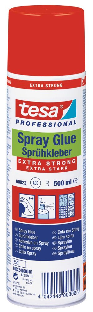 SPRAY ADEZIV EXTRA STRONG 500ML TESA – poza 1