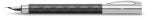 STILOU AMBITION RHOMBUS NEGRU M FABER-CASTELL – poza 2
