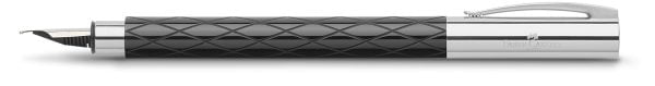 STILOU AMBITION RHOMBUS NEGRU M FABER-CASTELL – poza 2