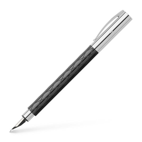 STILOU AMBITION RHOMBUS NEGRU M FABER-CASTELL – poza 3