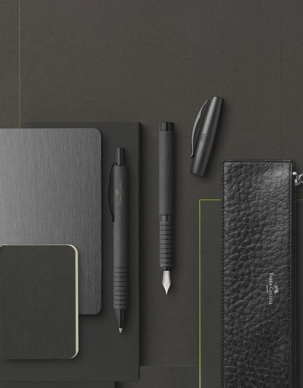 STILOU ESSENTIO ALUMINIUM NEGRU M FABER-CASTELL – poza 3