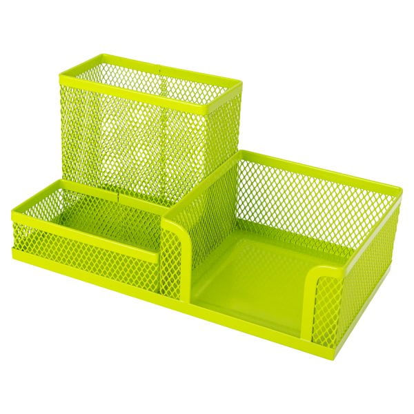 SUPORT BIROU 3 COMPARTIMENTE MESH COLOR DELI – poza 3