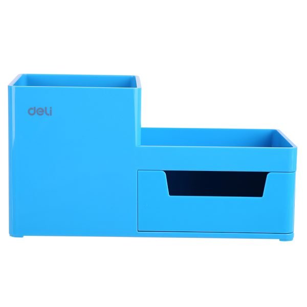 SUPORT BIROU 3 COMPART+SERTAR BLEU DELI – poza 2