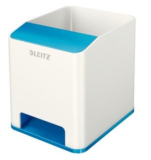 SUPORT INSTRUMENTE SCRIS AMPLIF SUNET ALBASTRU METALIZAT LEITZ – poza 1