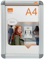 SUPORT RAMA CU CLIP ALUMINIU A4 NOBO – poza 2