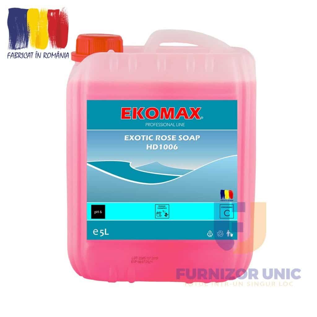 Sapun lichid EKOMAX Exotic Rose Soap 5L – poza 1