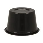 Sosiera neagra PP 100cc  d65mm 100 buc/set – poza 3