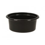 Sosiera neagra PP 50cc d65mm 100 buc/set – poza 1