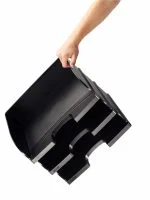 TAVITA DOCUMENTE LANDSCAPE NEAGRA JUMBO PLUS LEITZ – poza 1
