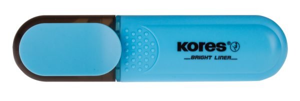 TEXTMARKER ALBASTRU KORES – poza 1