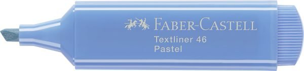 TEXTMARKER ALBASTRU MARIN PASTEL 1546 FABER-CASTELL – poza 2