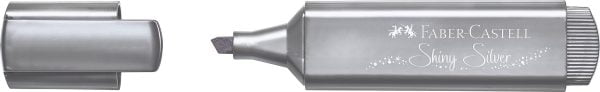 TEXTMARKER ARGINTIU METALIZAT 1546 FABER-CASTELL – poza 1