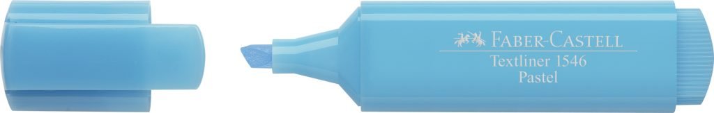 TEXTMARKER BLEU PASTEL 1546 FABER-CASTELL – poza 1