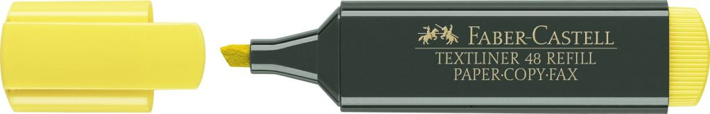 TEXTMARKER GALBEN 1548 FABER-CASTELL – poza 1