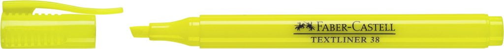 TEXTMARKER GALBEN 38 FABER-CASTELL – poza 1