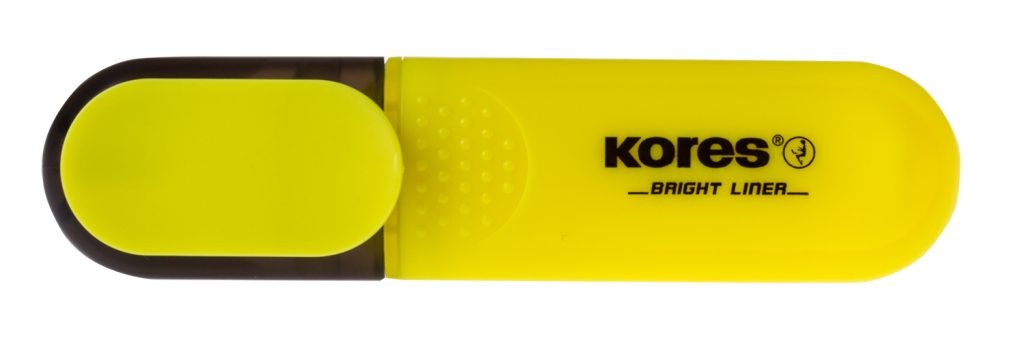 TEXTMARKER GALBEN KORES – poza 1
