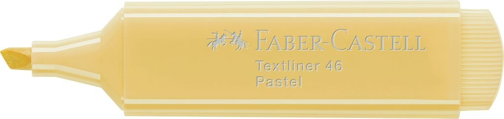 TEXTMARKER GALBEN PASTEL 1546 FABER-CASTELL – poza 1