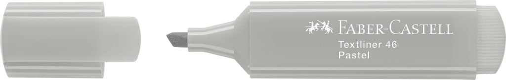 TEXTMARKER GRI PASTEL 1546 FABER-CASTELL – poza 1