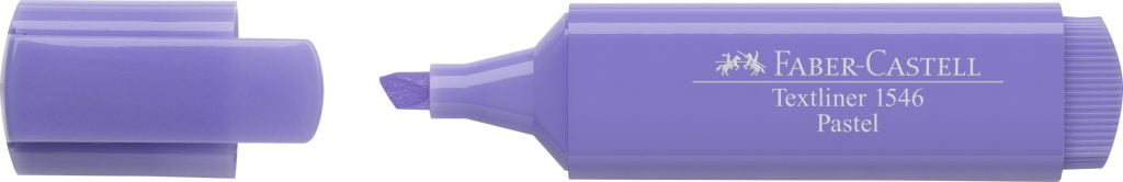 TEXTMARKER LILA PASTEL 1546 FABER-CASTELL – poza 1