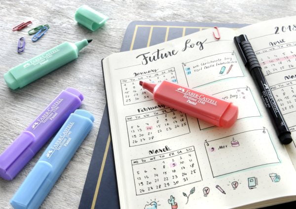 TEXTMARKER PORTOCALIU APRICOT PASTEL 1546 FABER-CASTELL – poza 2