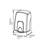 Uscator de maini LImpio HD 150 Plastic – poza 2