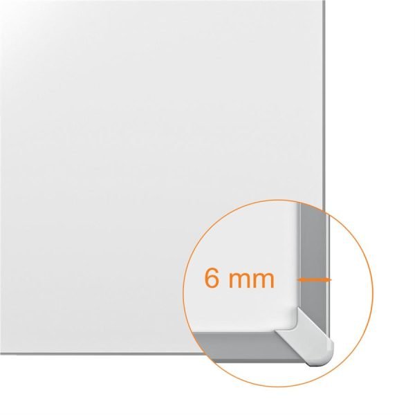 TABLA WHITEBOARD MAGNETIC OTEL EMAILAT 90*120 CM RAMA AL PRESTIGE NOBO – poza 3