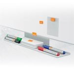 TABLA WHITEBOARD MAGNETIC OTEL EMAILAT 90*120 CM RAMA AL PRESTIGE NOBO – poza 5