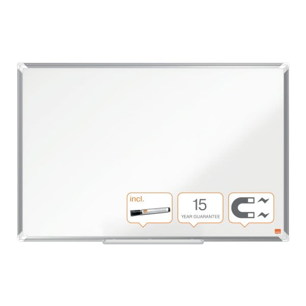 TABLA WHITEBOARD MAGNETIC OTEL LACUIT 60*90CM PREMIUM PLUS NOBO – poza 1