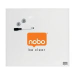 TABLA WHITEBOARD MAGNETIC STICLA 30*30 CM+ACCESORII DIAMOND NOBO – poza 4