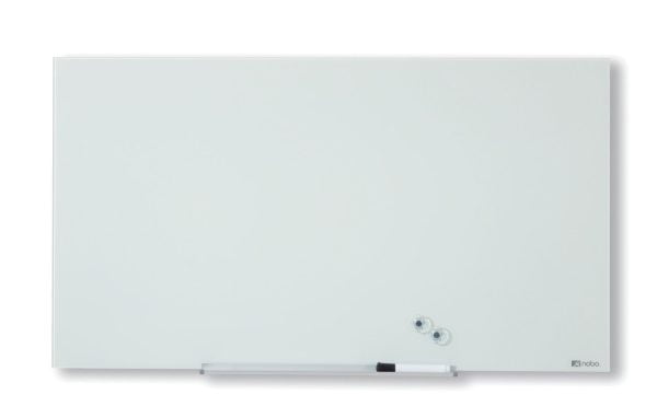 TABLA WHITEBOARD MAGNETIC STICLA WIDESCREEN 57" DIAMOND NOBO – poza 1