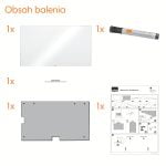 TABLA WHITEBOARD MAGNETIC WIDESCREEN 70"(1561*883MM) NANO CLEAN NOBO – poza 4