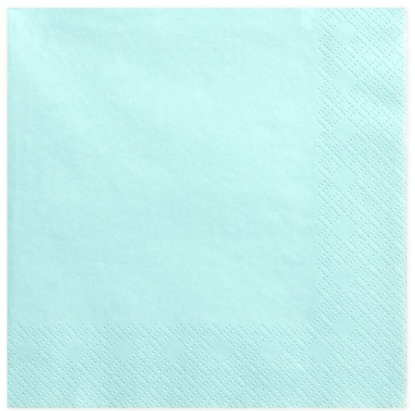 Servetele hartie Papely, verde alaska, 33 x 33 cm, 2 straturi, 250 buc/pach – poza 1