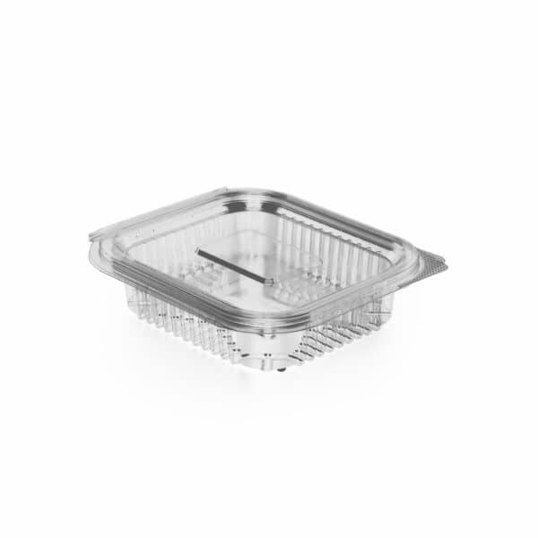 Caserole din PET 150 cc, transparente, 120 x 110 mm , 100 buc/set – poza 1