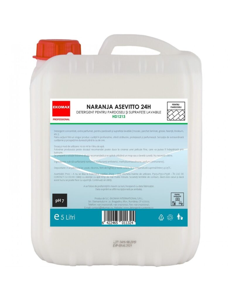 Detergent pardoseli EKOMAX Naranja Asevitto 5L – poza 1