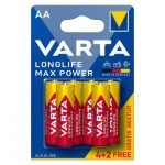 Baterie Varta LongLife Max Power AA R6 1,5V alcalina set 6 buc. – poza 1