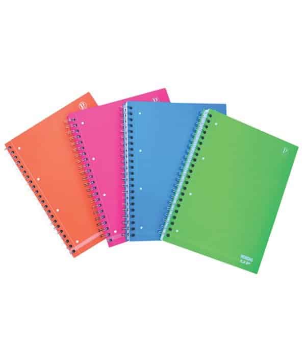 CAIET SPIRA A4 140F AR CARTONAT FLUORESCENT PIGNA – poza 1