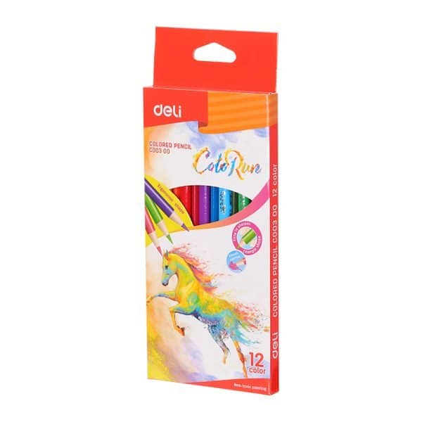 CREIOANE COLORATE 12 CULORI COLORUN DELI – poza 1