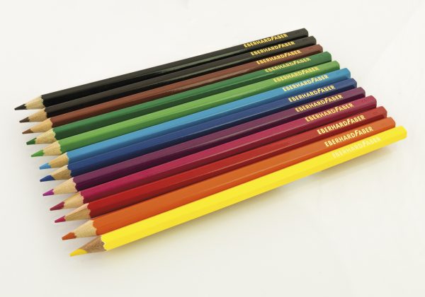 CREIOANE COLORATE PLASTIC JUMBO 10 CULORI EBERHARD FABER – poza 1