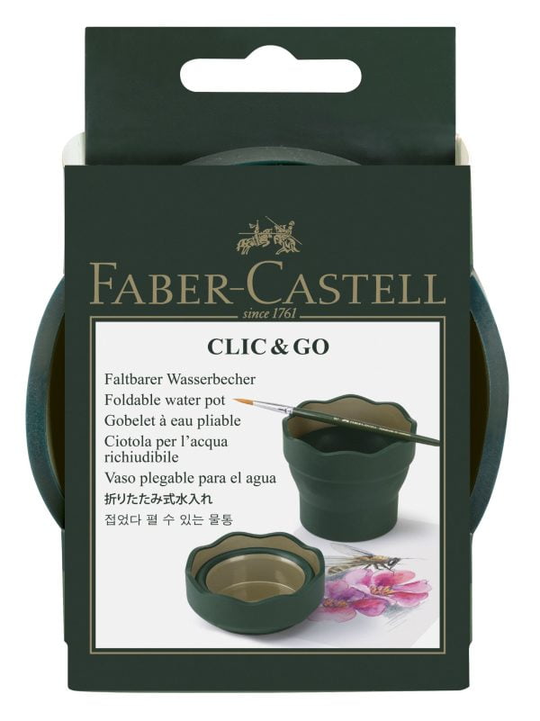 CUTIE APA CLICK-GO VERDE FABER-CASTELL – poza 1
