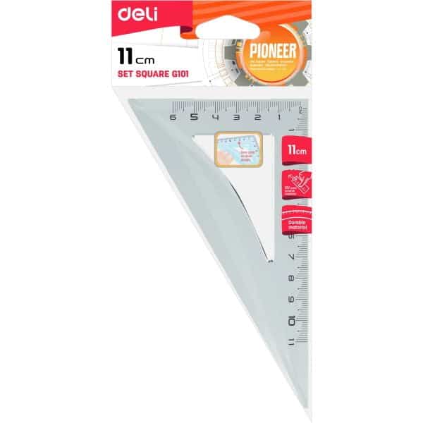 ECHER 11CM 30/60 GRADE TRANSPARENT DELI – poza 1