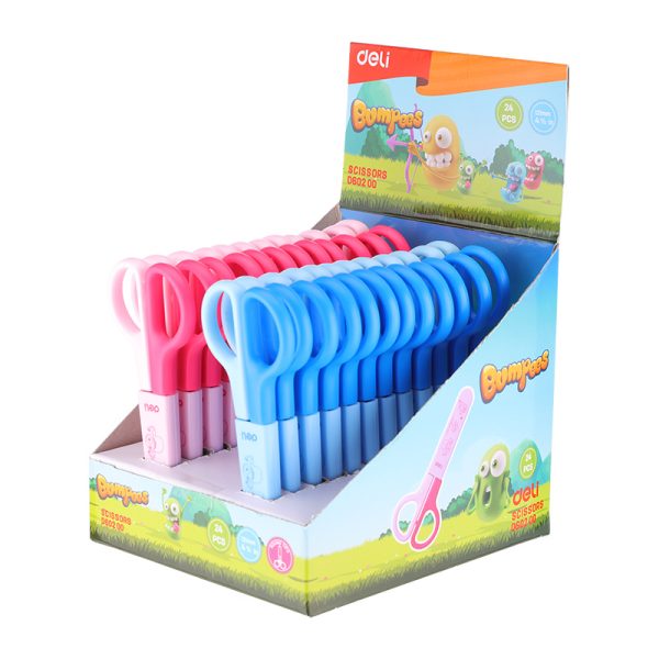 FOARFECA SCOLARA 12CM CU PROTECTIE PLASTIC DELI – poza 1