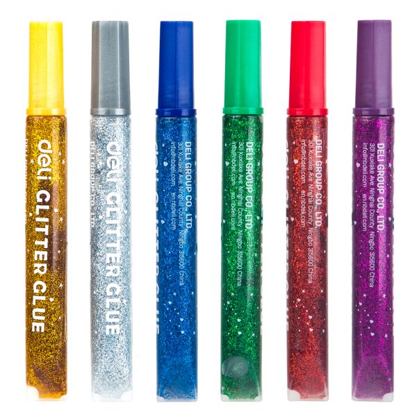 LIPICI LICHID GLITTER CLASIC 6 CULORI*12ML DELI – poza 3
