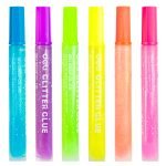 LIPICI LICHID GLITTER NEON 6 CULORI*12ML DELI – poza 3