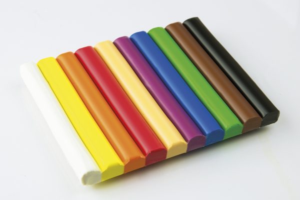 PLASTILINA 10 CULORI 185G EBERHARD FABER – poza 2