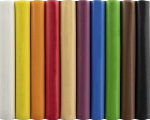 PLASTILINA 10 CULORI 185G EBERHARD FABER – poza 3