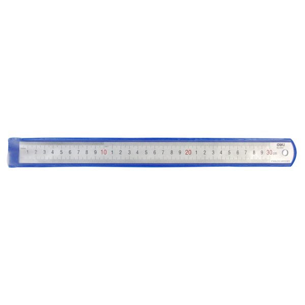 RIGLA METAL 30 CM DELI – poza 1