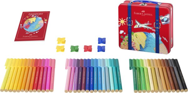 CARIOCA 40 CULORI CONNECTOR VALIZA FABER-CASTELL – poza 2