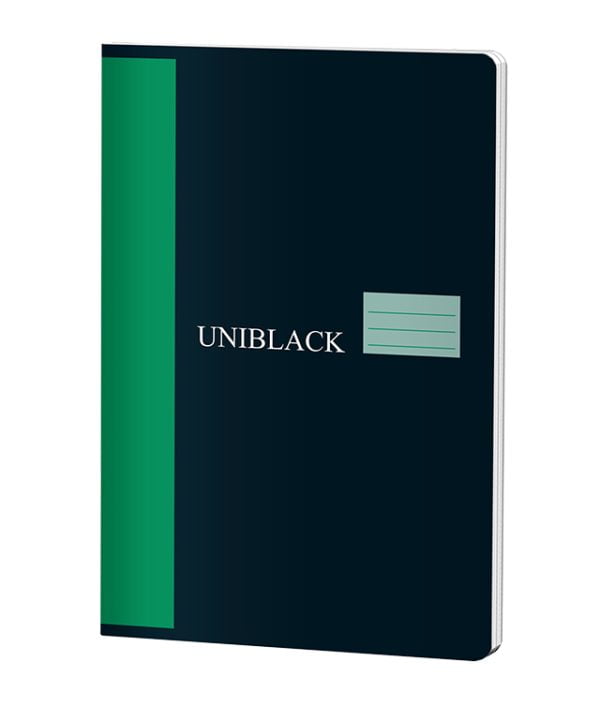 CAIET A4 60F AR 70G COPERTA VERDE UNIBLACK PIGNA – poza 1