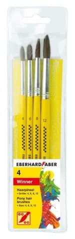 SET 4 PENSULE NR. 4/6/8/12 VARF ROTUND EBERHARD FABER – poza 1